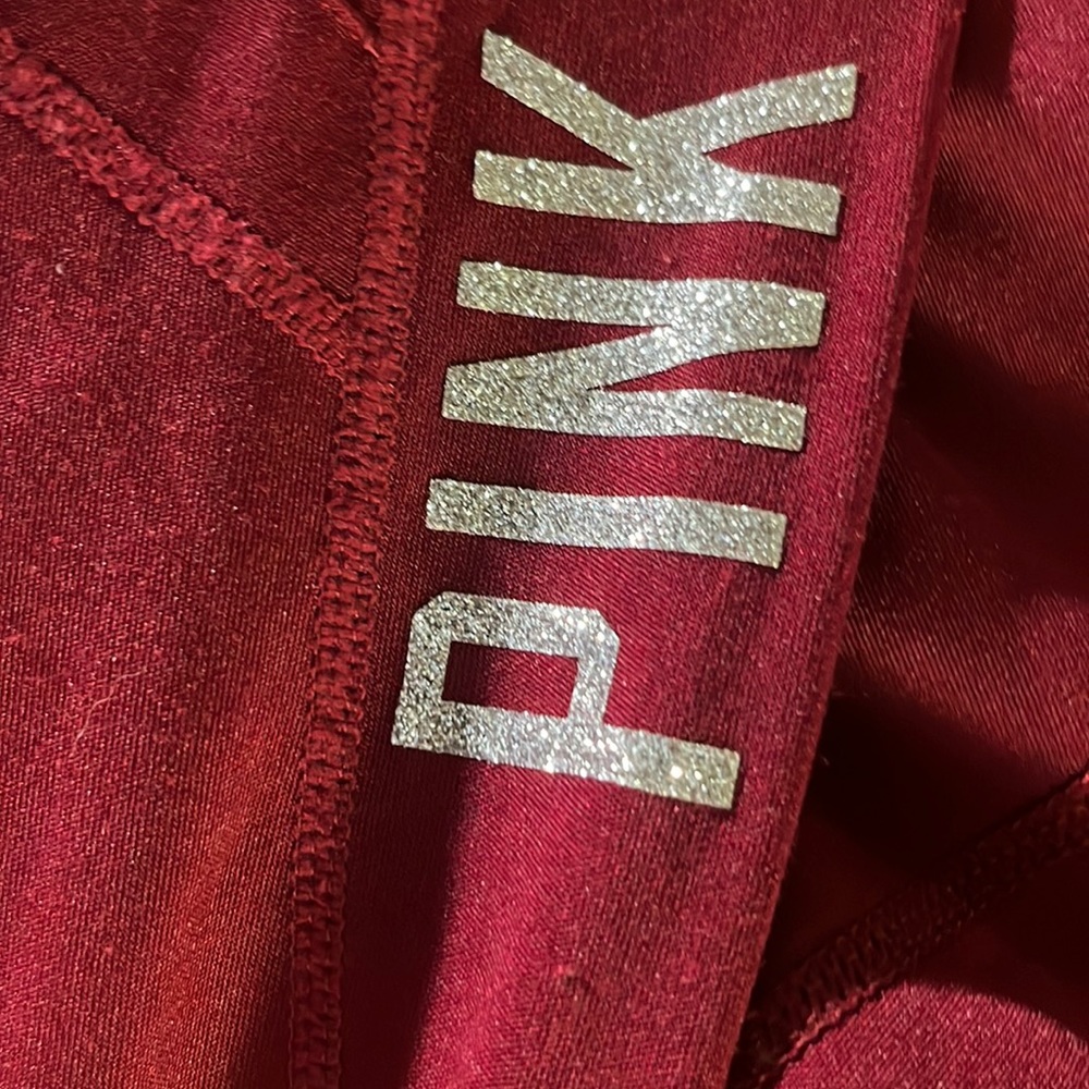 Red leggings (pink brand)